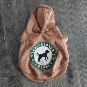 Hotel Doggy Brown Trailblazer Puppy Hoodie XS